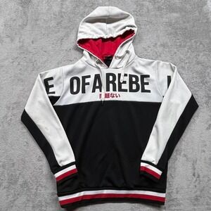 Rage of a Rebellion Hooded Sweater Hoodie Men Large Color Block‎